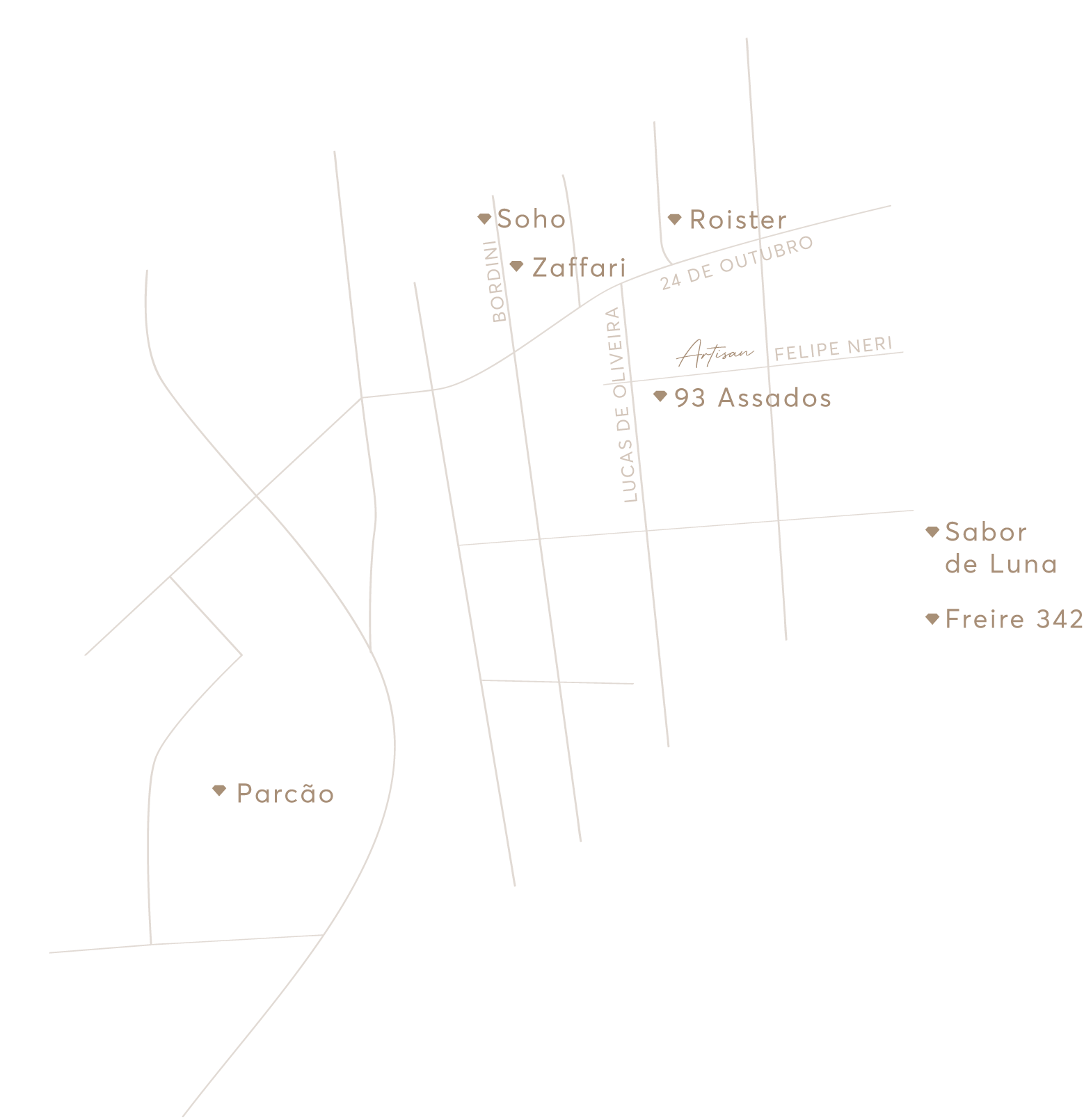 Mapa da localização do empreendimento